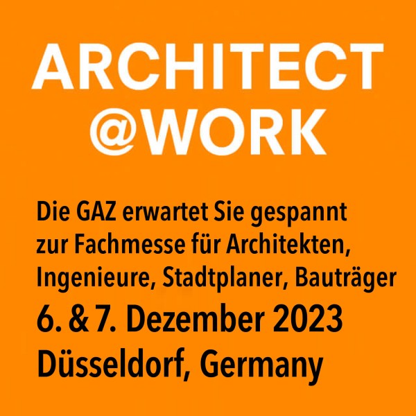 Messe architect@work Düsseldorf